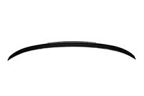 BMW 3-serie E90/E91 2005–2011 PSM-Style spoiler (för E90, blank svart) foto 4