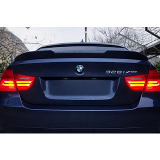 PSM-Style spoiler (för E90, blank svart) foto 2