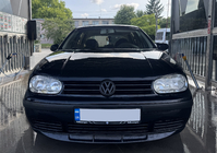 Volkswagen Golf 4 1997–2006 Främre läppspoiler DPT (matt svart) foto 5