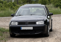 Volkswagen Golf 4 1997–2006 Främre läppspoiler DPT (matt svart) foto 4