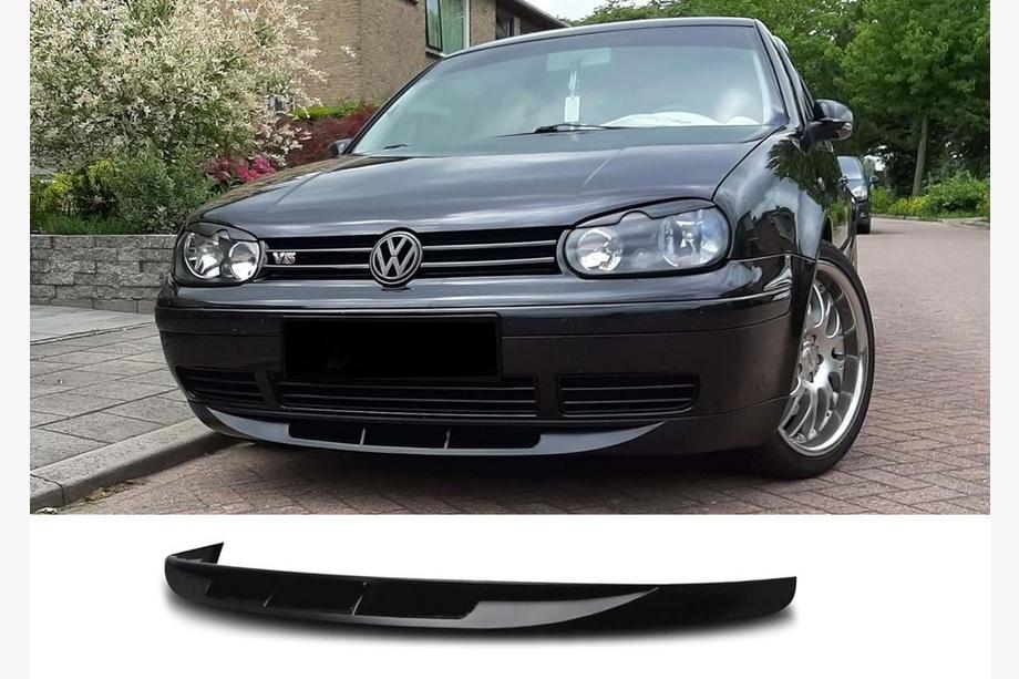 Volkswagen Golf 4 1997–2006 Främre läppspoiler DPT (matt svart) Image