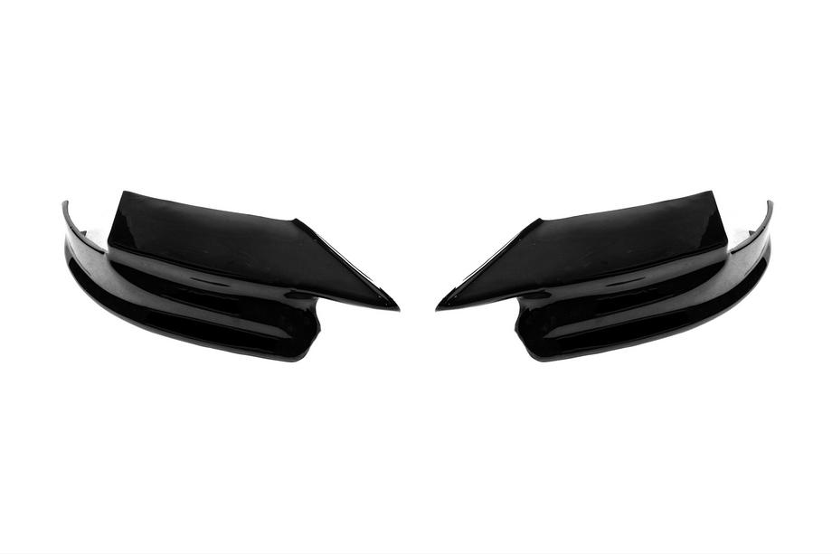 BMW 5-serien F10/F11 2010–2016 DPT Flap frontläpp till stötfångare (för M5, blanksvart) Foto 1