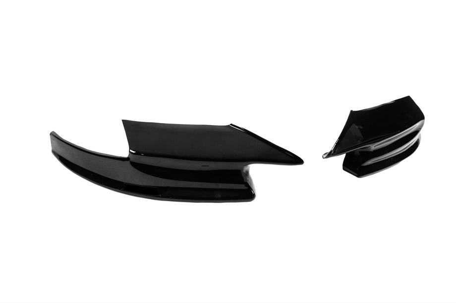 BMW 5-serien F10/F11 2010–2016 DPT Flap frontläpp till stötfångare (för M5, blanksvart) Foto 3