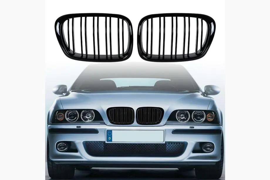 BMW 5-serie E39 1996–2003 Njurgaller M-Look (2000-2003, svart högglans) Image