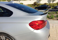 BMW 4-serie F32/F33/F36 2012–2020 MP-Style spoiler (för F36, blanksvart) foto 3