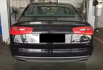 Audi A6 C7 2011–2017 Bakre diffuser med avgasändrör DPT S-Line-style (2011-2014) foto 1