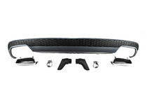 Audi A6 C7 2011–2017 Bakre diffuser med avgasändrör DPT S-Line-style (2011-2014) foto 2