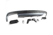 Audi A6 C7 2011–2017 Bakre diffuser med avgasändrör DPT S-Line-style (2011-2014) foto 4
