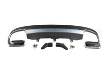 Audi A6 C7 2011–2017 Bakre diffuser med avgasändrör DPT S-Line-style (2011-2014) foto 5