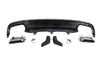 Audi A6 C7 2011–2017 Bakre diffuser med avgasändrör DPT S-Line-style (2011-2014) foto 6