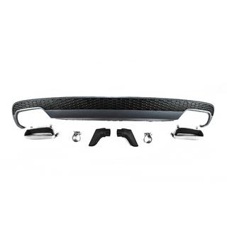 Bakre diffuser med avgasändrör DPT S-Line-style (2011-2014) Audi A6 C7 2011–2017 foto 2
