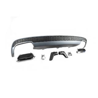 Bakre diffuser med avgasändrör DPT S-Line-style (2011-2014) Audi A6 C7 2011–2017 foto 4