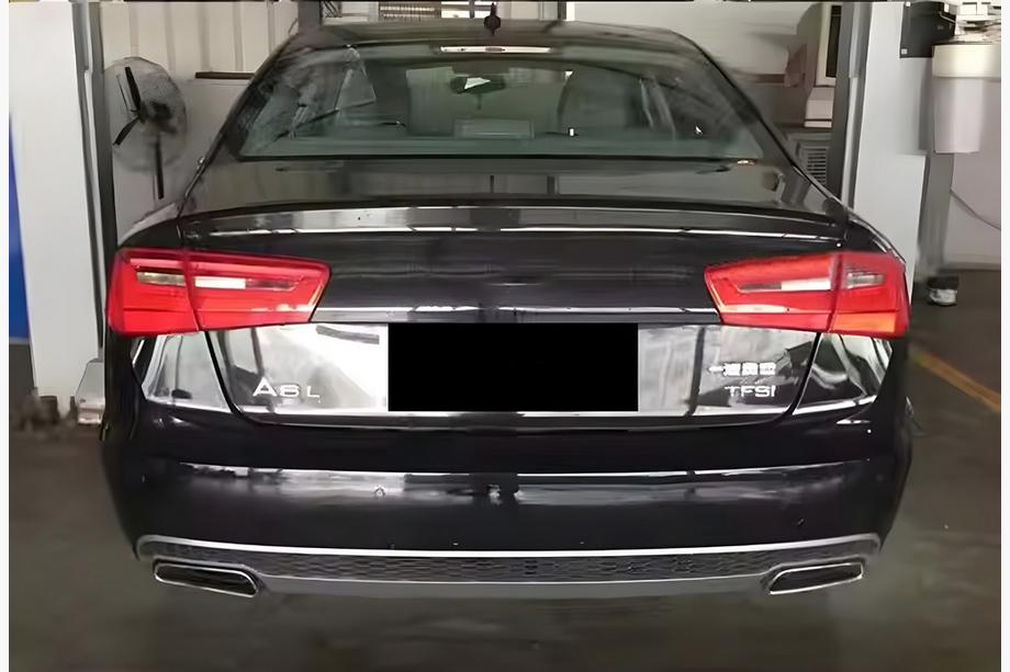 Audi A6 C7 2011–2017 Bakre diffuser med avgasändrör DPT S-Line-style (2011-2014) Image