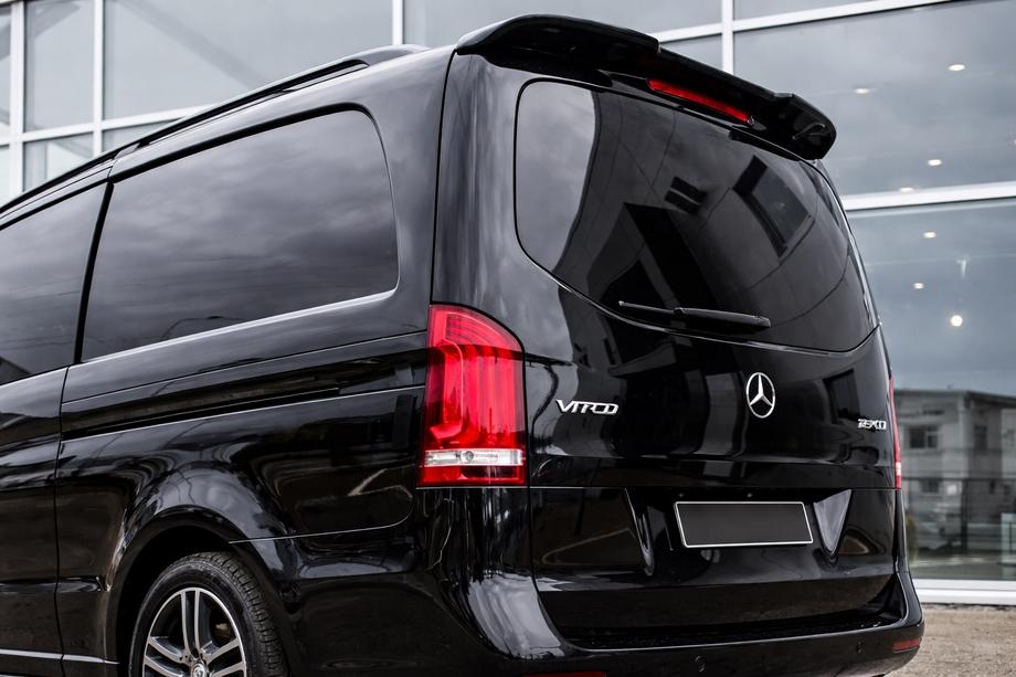 Mercedes Vito/V-klass W447 2014– DPT spoiler (svart högglans) Image