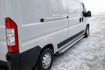 Fiat Ducato 2006–2025 Sidosteg Allmond Grey (2 st, aluminium) foto 1