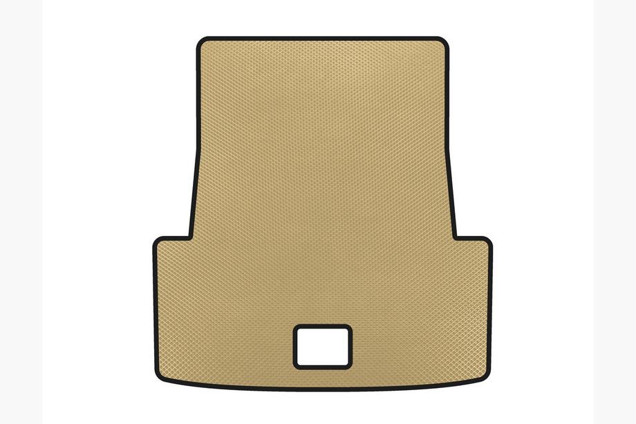 BMW 3-serie E90/E91 2005–2011 Bagagerumsmatta EVA V-2 (För E90, Beige) Image