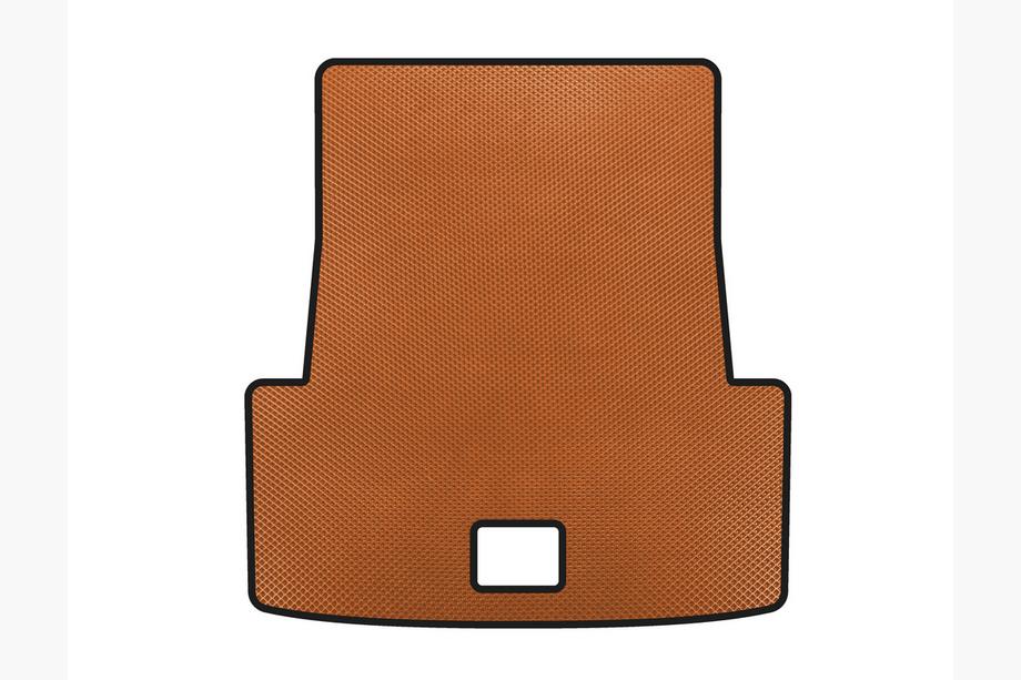 BMW 3-serie E90/E91 2005–2011 EVA V-2 bagagerumsmatta (För E90, Orange) Image