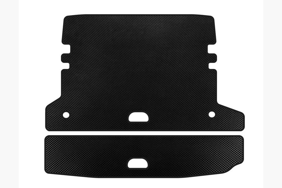 BMW 3-serien F30/F31 2012–2019 EVA V-2 bagagerumsmatta (för F-31, svart) Image