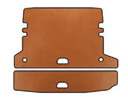 BMW 3-serien F30/F31 2012–2019 EVA V-2 bagagerumsmatta (för F-31, orange) foto 1