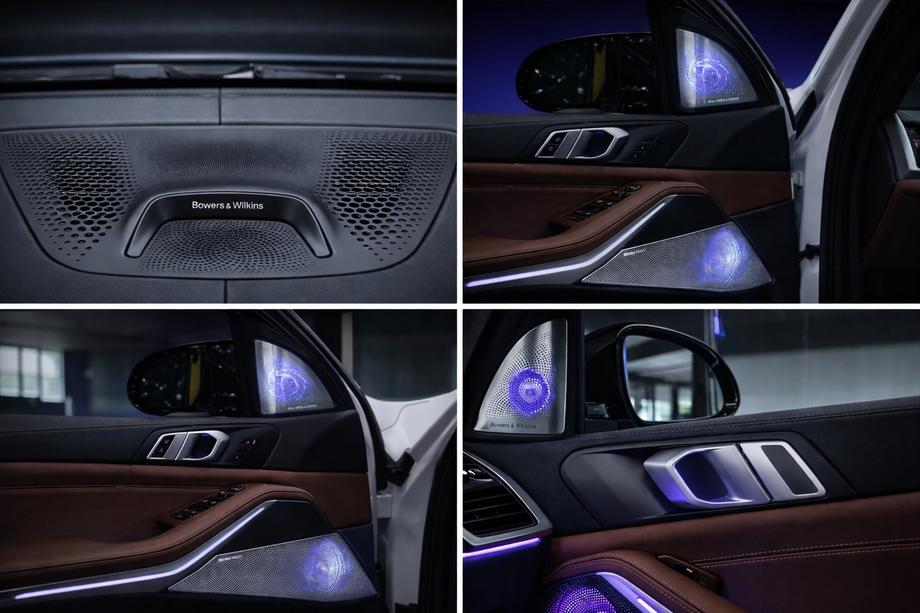BMW X5 G05 2019–2026 Sats dekorlister med belysning Bowers&Wilkins Foto 1