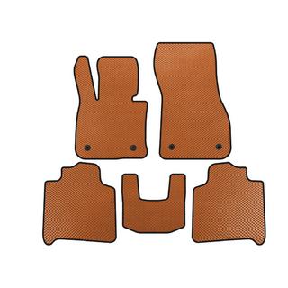 EVA-bilmattor för F46 (2 rader, orange) BMW 2-serien Active Tourer F45/F46 2014–2021