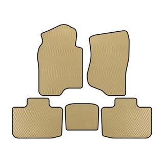 EVA bilmattor (2 rader, beige) Cadillac Escalade 2007–2014