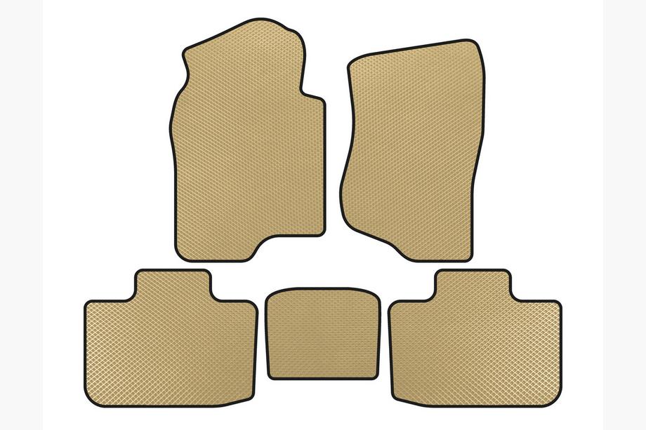Cadillac Escalade 2007–2014 EVA bilmattor (2 rader, beige) Image