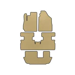 EVA-mattor (3 rader, beige)