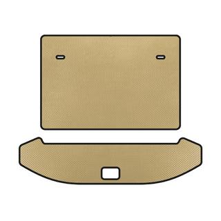 EVA bagagerumsmatta (3 rader, beige)
