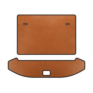 EVA bagagerumsmatta (3 rader, orange)