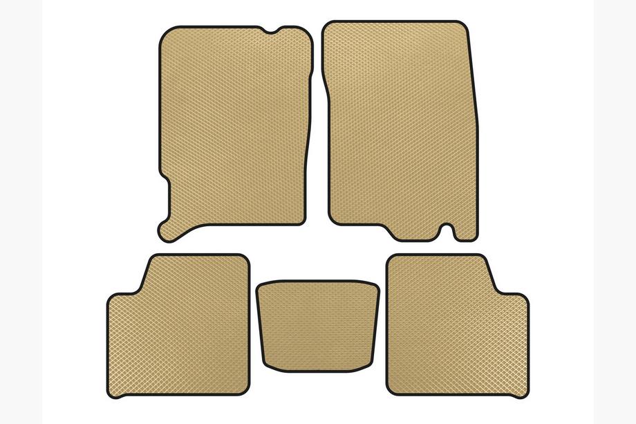 Chery Jaggi 2006–2010 EVA bilmattor (Beige) Image