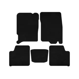 Premium textilmattor (Svart) foto 1