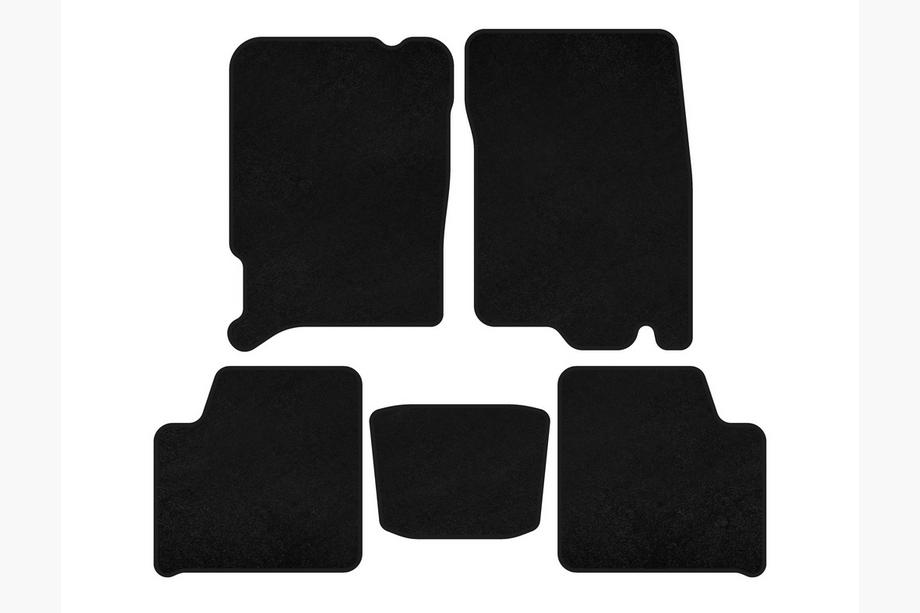 Chery Jaggi 2006–2010 Premium textilmattor (Svart) Image