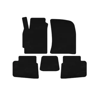Premium textilmattor (Svart) foto 1