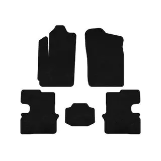 Textilmattor Classic (Svart)