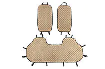 Överdrag för baksäte (set, beige med svart söm) foto 1