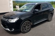Mitsubishi Outlander 2012–2021 Sidosteg OEM V1 (2 st, aluminium) foto 6