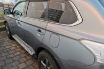 Mitsubishi Outlander 2012–2021 Sidosteg OEM V1 (2 st, aluminium) foto 5