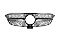 Mercedes GLE/ML сlass W166 2011–2018 Tuninggrill Diamond Black (GLE) Utan kamera foto 2