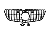 Mercedes GL/GLS-klass X166 2012–2019 Frontgrill GT Panamericana Black (för GL High) foto 2
