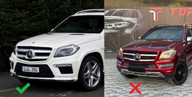 Mercedes GL/GLS-klass X166 2012–2019 Frontgrill GT Panamericana Black (för GL High) foto 7