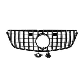 Frontgrill GT Panamericana Black (för GL High) Mercedes GL/GLS-klass X166 2012–2019 foto 2