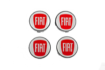 Fiat Centrumkåpor till fälgar 59/54 mm V-2 (4 st) foto 1