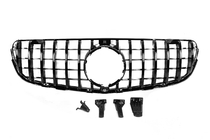 Mercedes GLC X253 2015–2022 Frontgrill GT Panamericana Black (2015-2019) foto 2