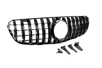 Mercedes GLC X253 2015–2022 Frontgrill GT Panamericana Black (2015-2019) foto 5