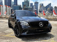 Mercedes GLC X253 2015–2022 Frontgrill GT Panamericana Black (2015-2019) foto 7