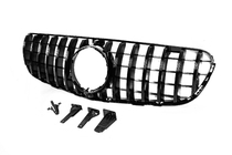 Mercedes GLC Coupé C253 2016–2023 Frontgrill GT Panamericana Black (för 2015-2019) foto 4