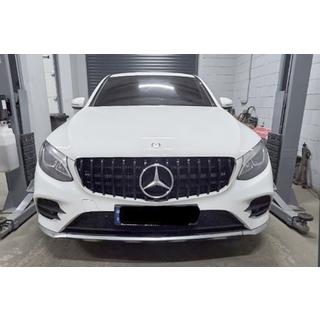 Frontgrill GT Panamericana Black (för 2015-2019) Mercedes GLC Coupé C253 2016–2023 foto 3