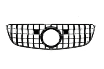 Mercedes GL/GLS-klass X166 2012–2019 Frontgrill GT Panamericana Black (för GLS) foto 3
