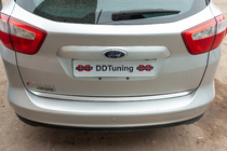 Ford C-Max/Grand C-Max 2010–2019 Kromlist till baklucka (rostfritt stål) foto 2
